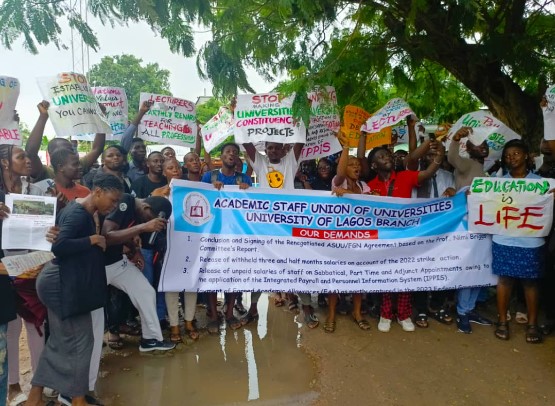 ASUU-UNILAG Warns of Looming Strike Amid Unmet Grievances, Nationwide Protests