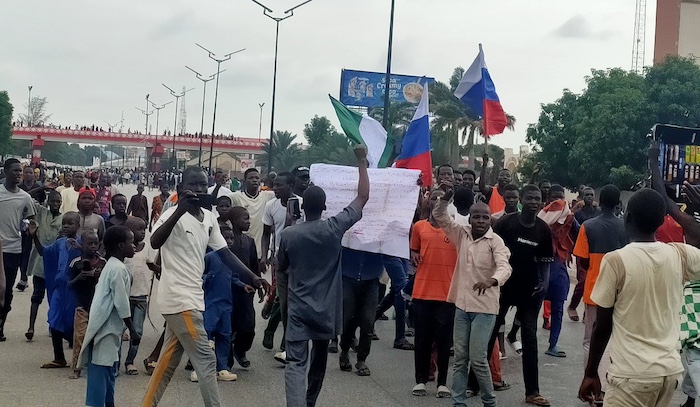 Russian Flag: Cabal That Removed Jonathan Activated Against Tinubu – Adamu Garba suspects with Russian flag in Nigeria